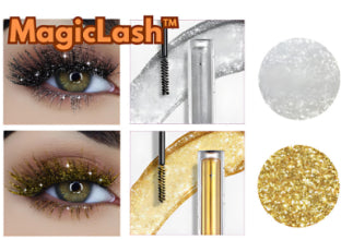 Violet Glitter Mascara - Thick Curling Lash Extension