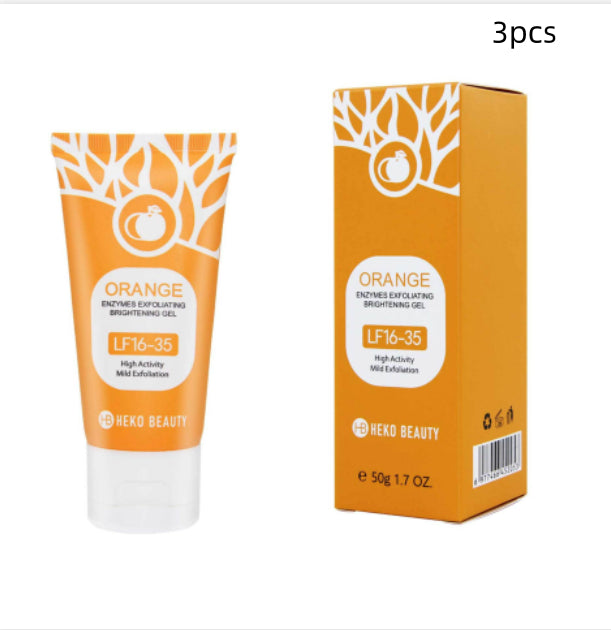 Orange Enzyme Exfoliating Gel - Gentle Facial Cleanser