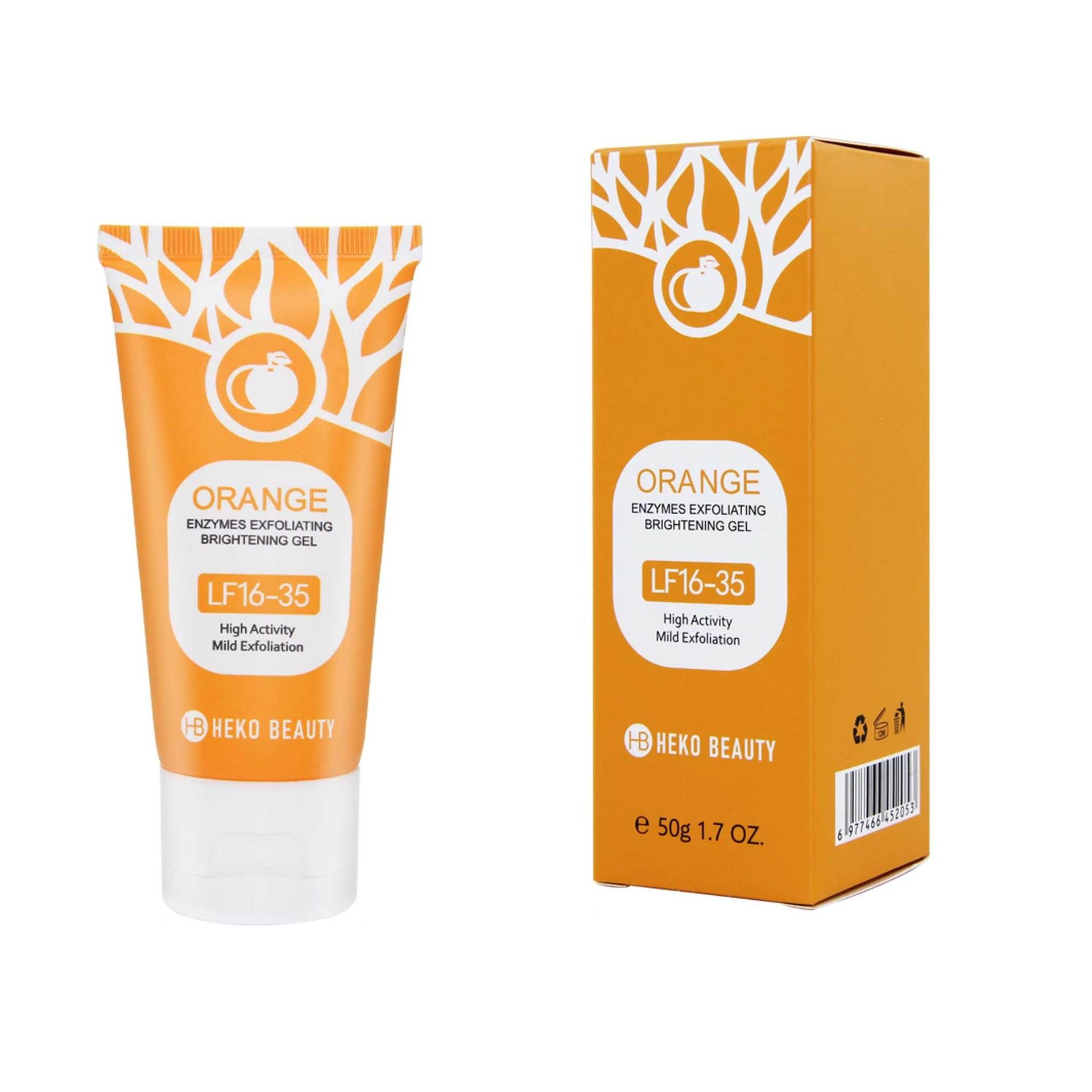 Orange Enzyme Exfoliating Gel - Gentle Facial Cleanser