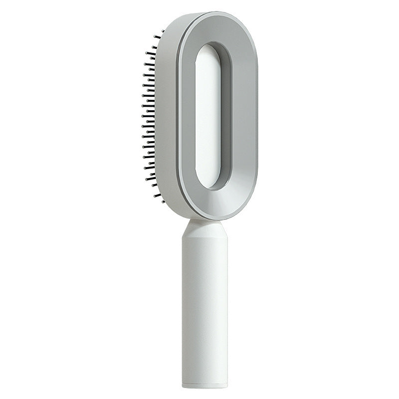Self-Cleaning Hair Brush - Scalp Massage Detangling Brush for Hair Growth