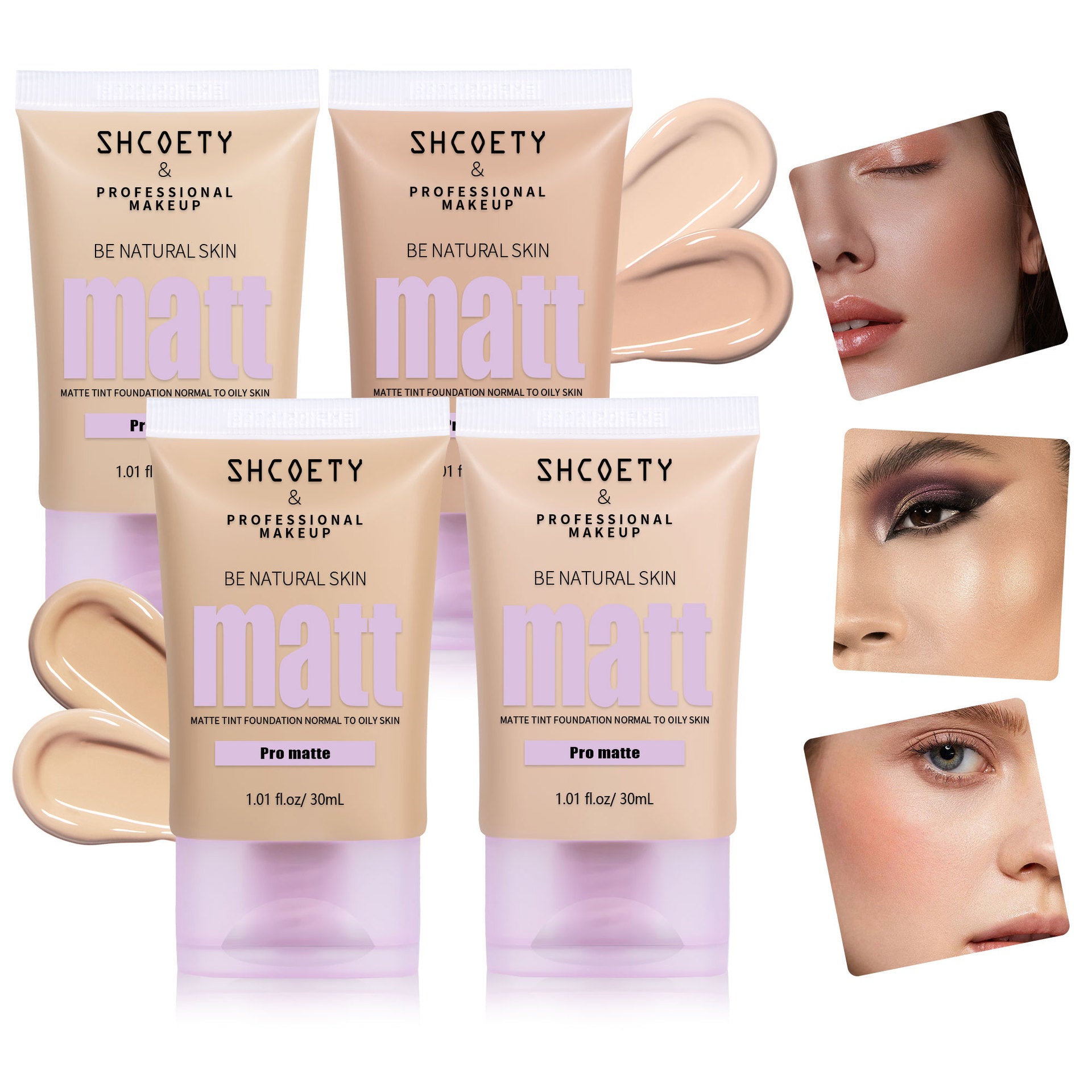 Long Wear Foundation & Concealer BB Cream - 4 Shades
