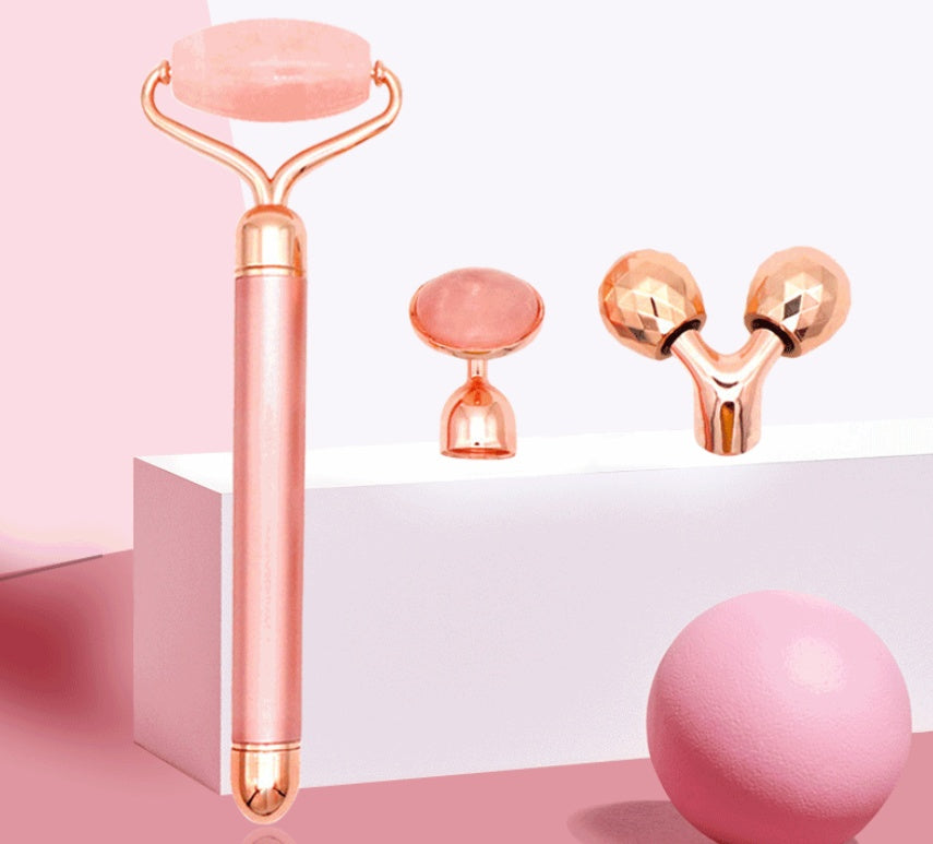 Vibrating Jade Roller - Electric Facial Massager