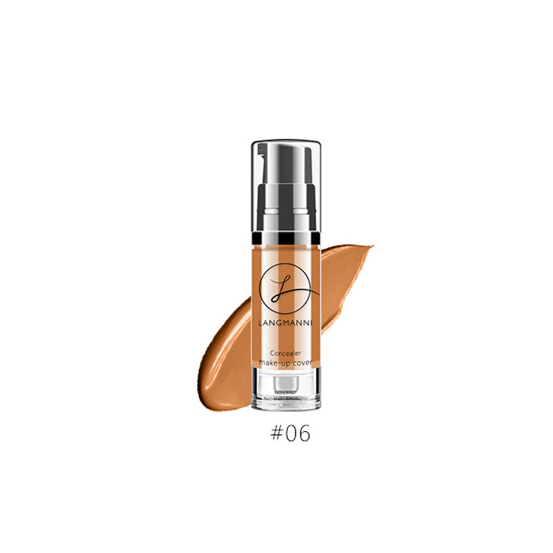 Waterproof Liquid Foundation Concealer - Full Coverage 6ml