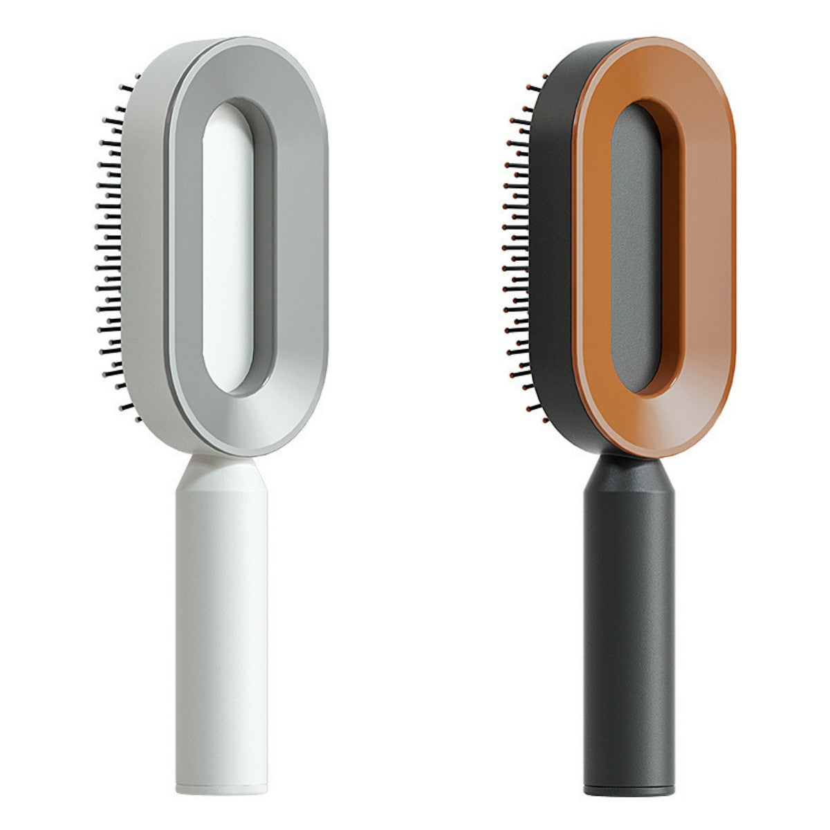 Self-Cleaning Hair Brush - Scalp Massage Detangling Brush for Hair Growth