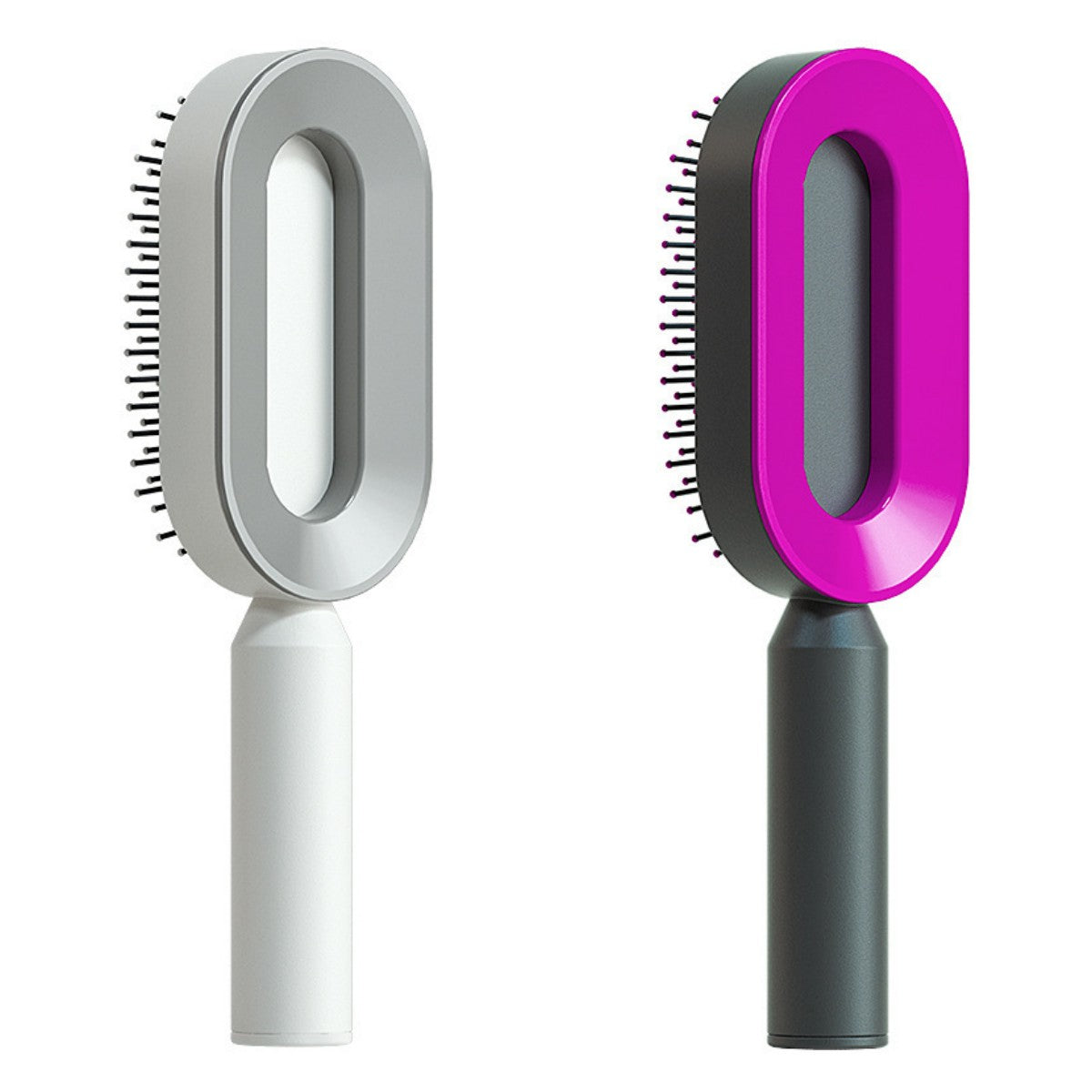 Self-Cleaning Hair Brush - Scalp Massage Detangling Brush for Hair Growth