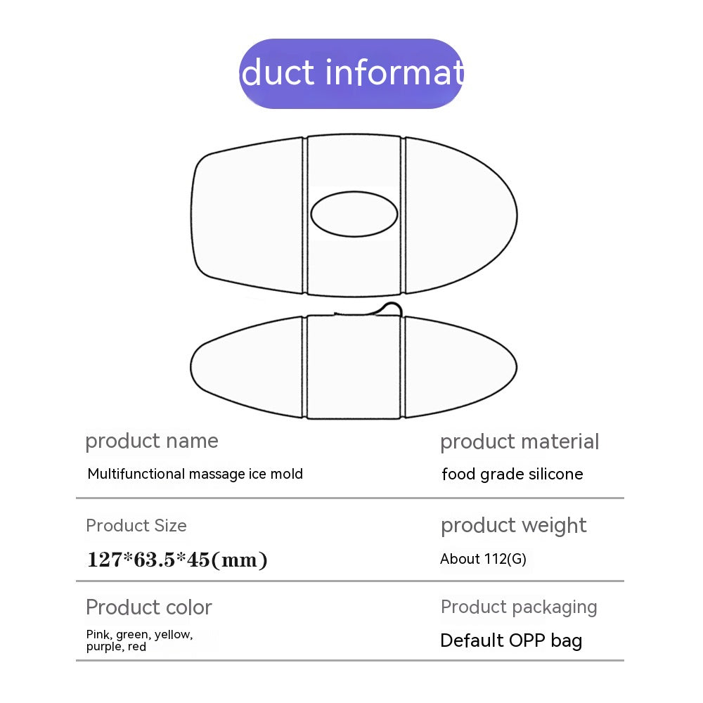 Silicone Ice Face Roller