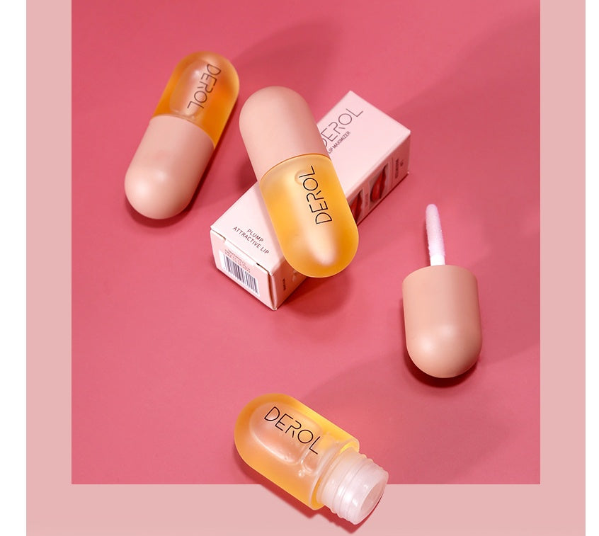 Instant Volume Lip Plumper Oil - Day & Night Nourishing Lip Care