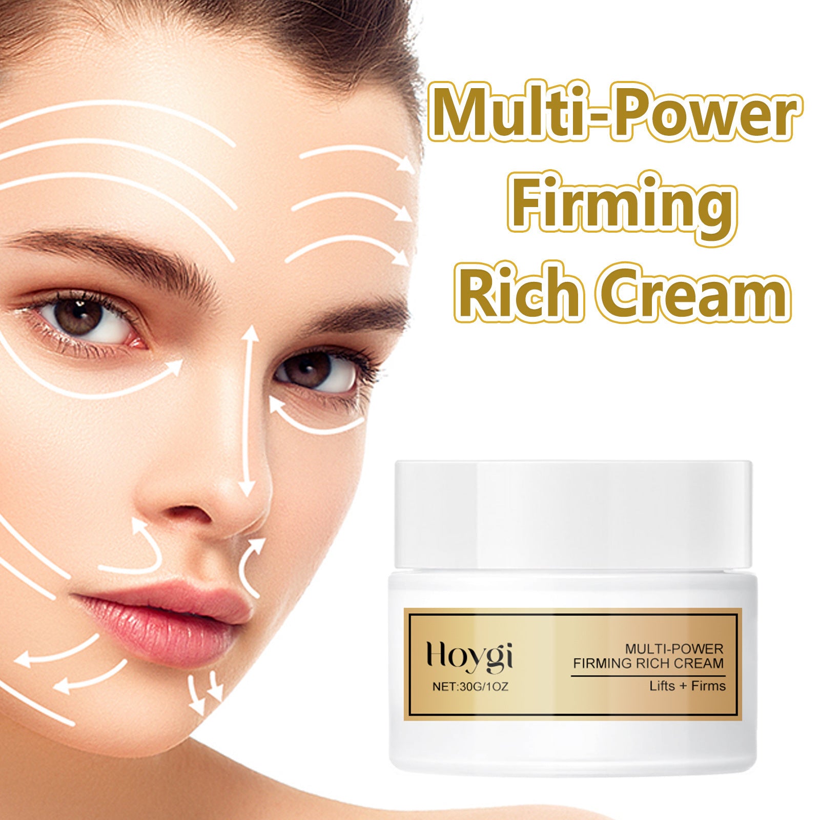 Anti-Wrinkle Firming Cream - Collagen & Hyaluronic Acid 30g