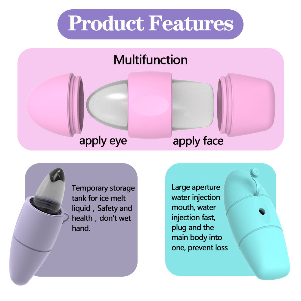 Silicone Ice Face Roller