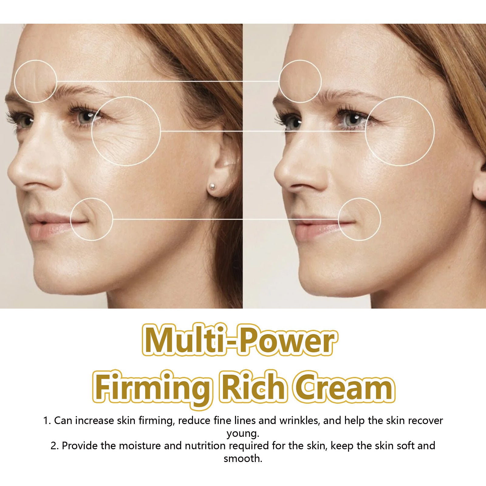 Anti-Wrinkle Firming Cream - Collagen & Hyaluronic Acid 30g