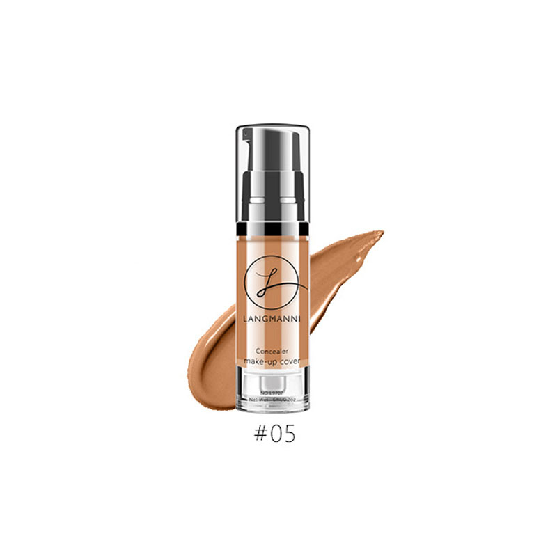 Waterproof Liquid Foundation Concealer - Full Coverage 6ml