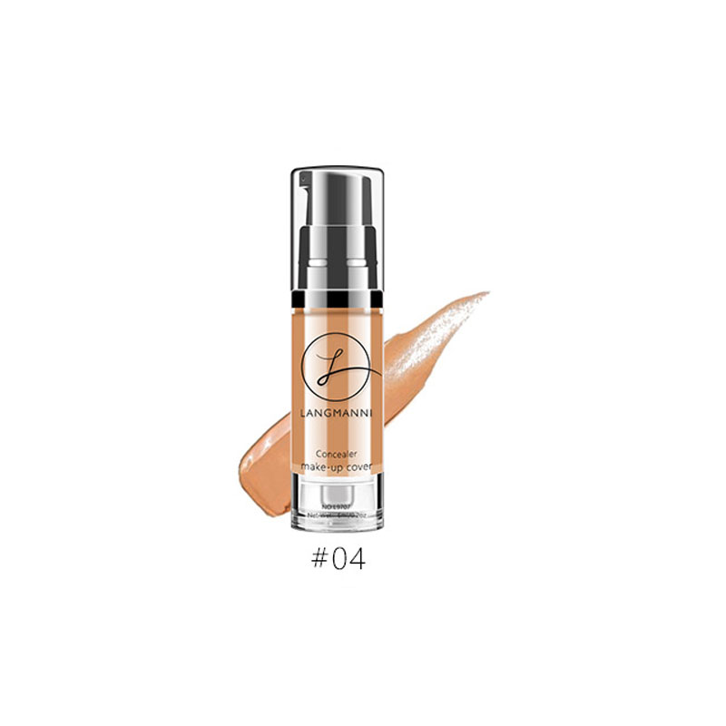 Waterproof Liquid Foundation Concealer - Full Coverage 6ml