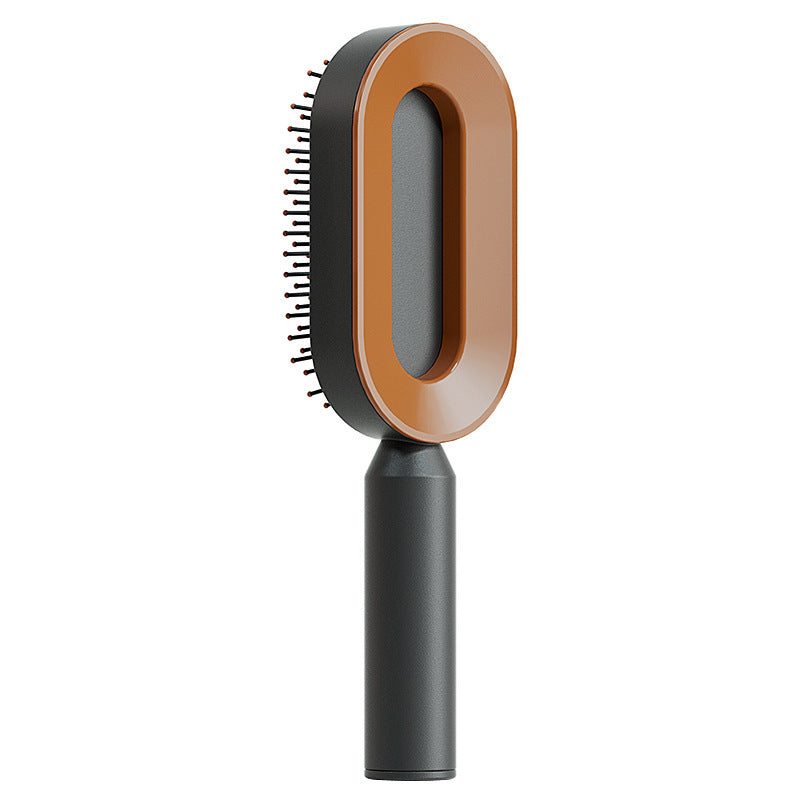 Self-Cleaning Hair Brush - Scalp Massage Detangling Brush for Hair Growth
