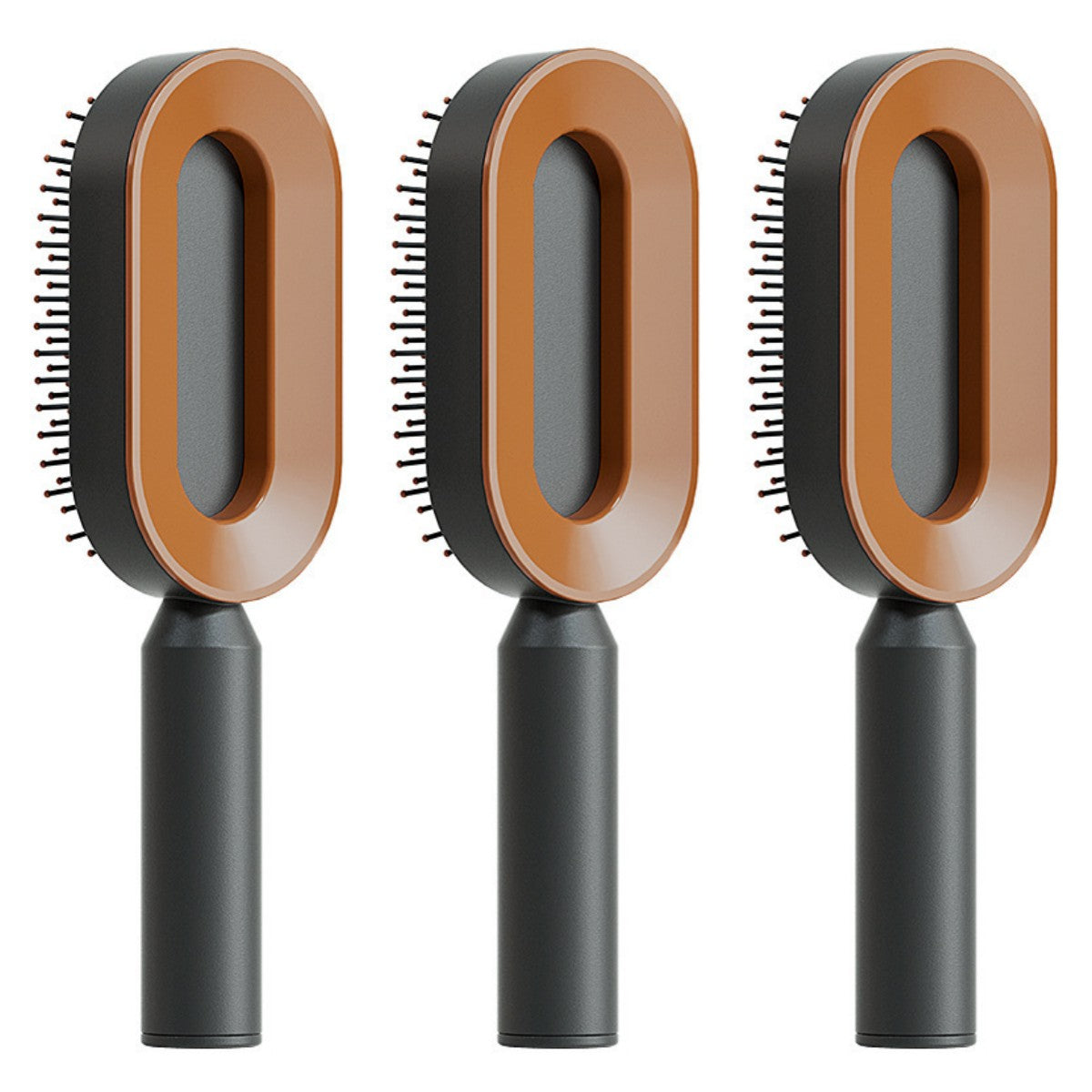 Self-Cleaning Hair Brush - Scalp Massage Detangling Brush for Hair Growth