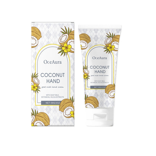 Coconut Cream Hand Cream | Hydrating Moisturizer with Shea Butter